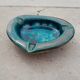 Vintage ashtray in enamelled ceramic numbered