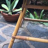 Rattan coffee table