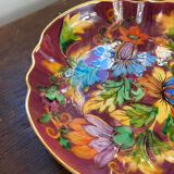 Ceramic plate, H. Bequet Quaregnon, 1950s