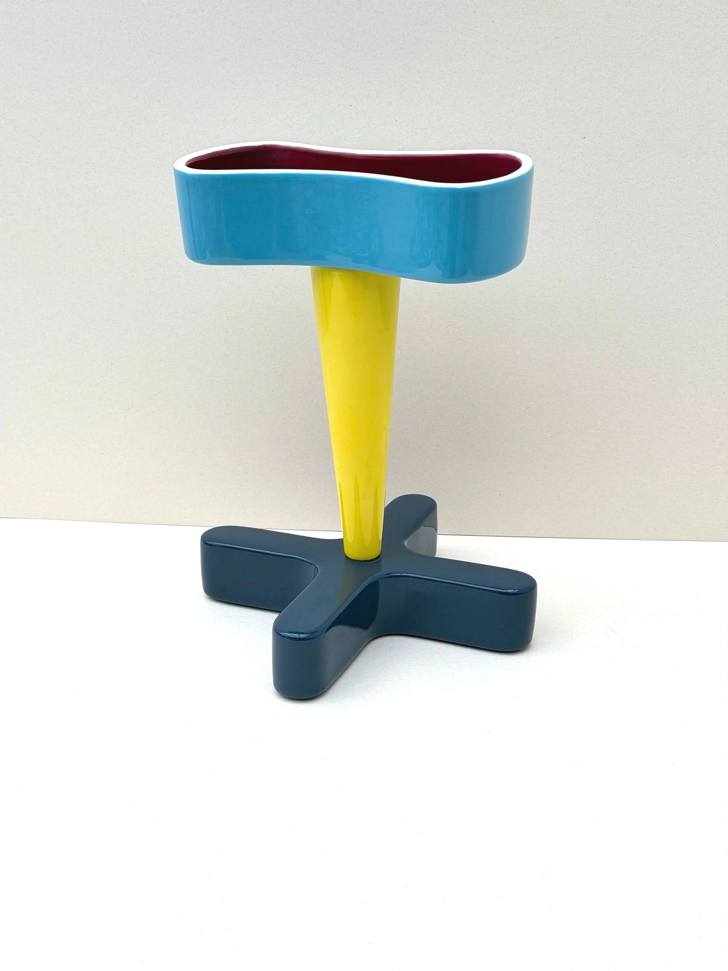Ceramic vase by Karim Rashid for Bitossi no. 24/349