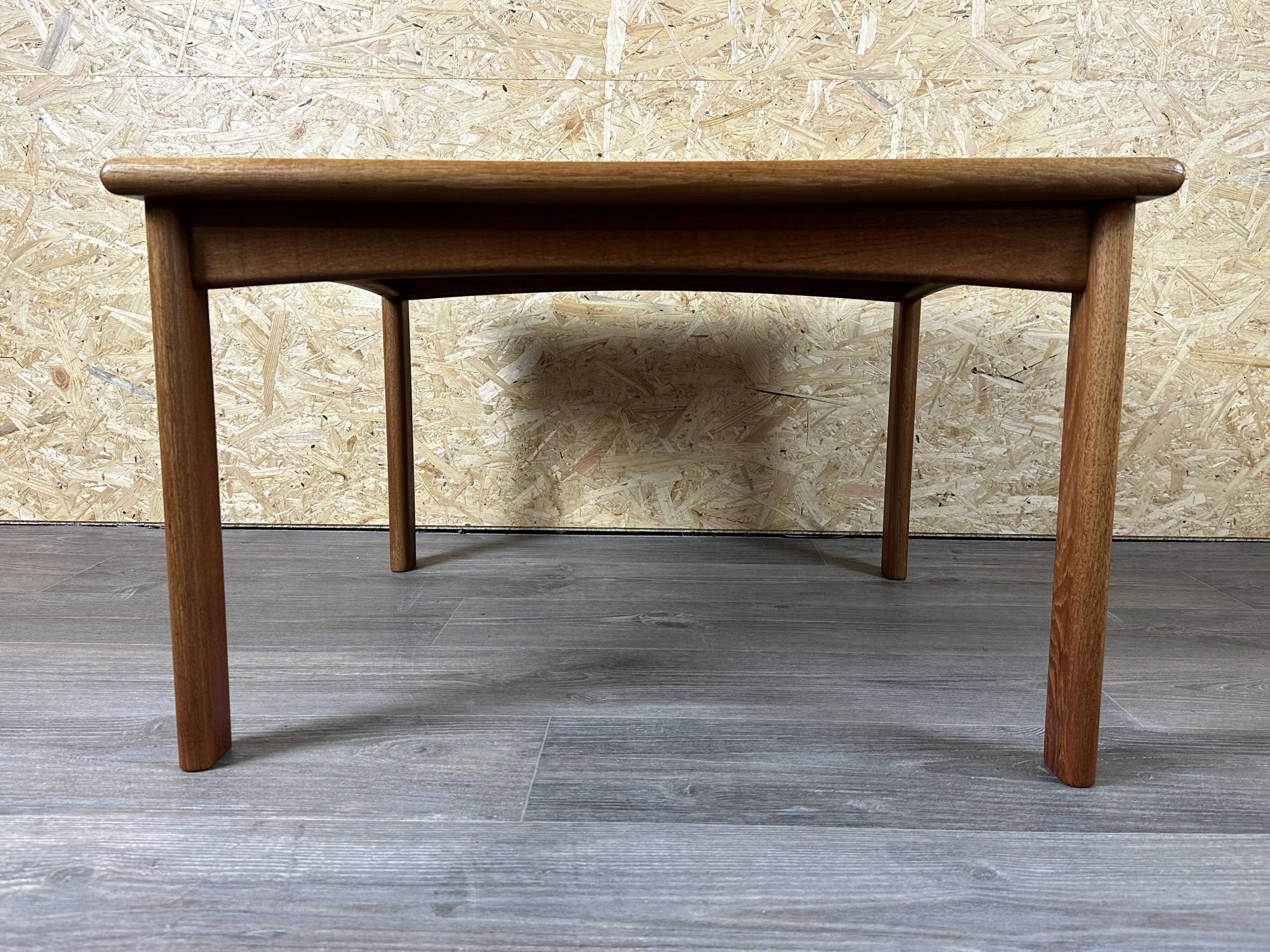 1960s/70s teak coffee table and side table by Glostrup Møbelfabrik Denmark