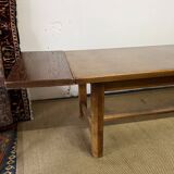 Vintage wooden farmhouse table