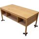 Bureau Scandinave en Chêne Double Face des 1960,  Suède