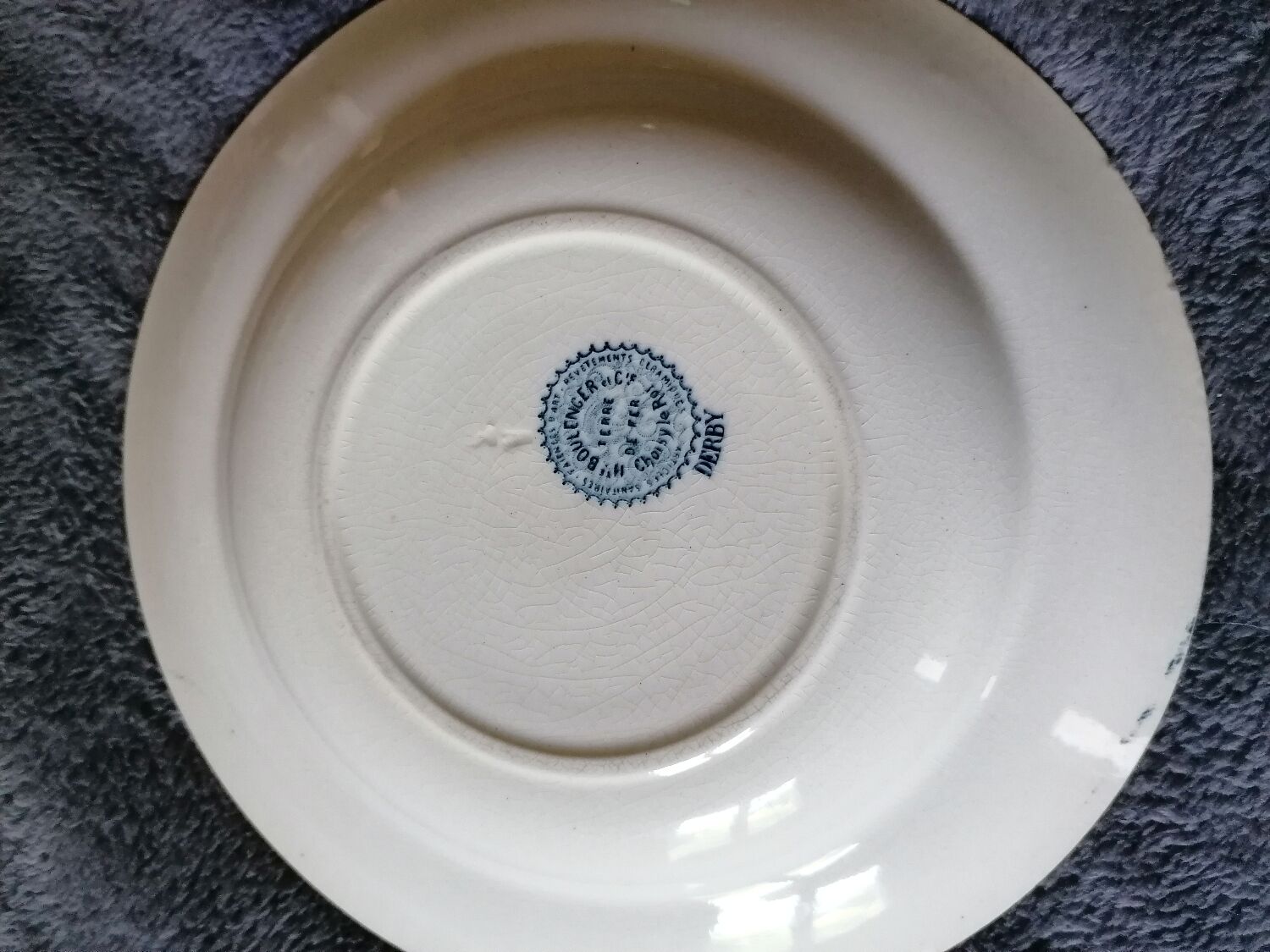 Hollow plate Boulenger Derby Tierra del Fuego Choisy the Ancient King