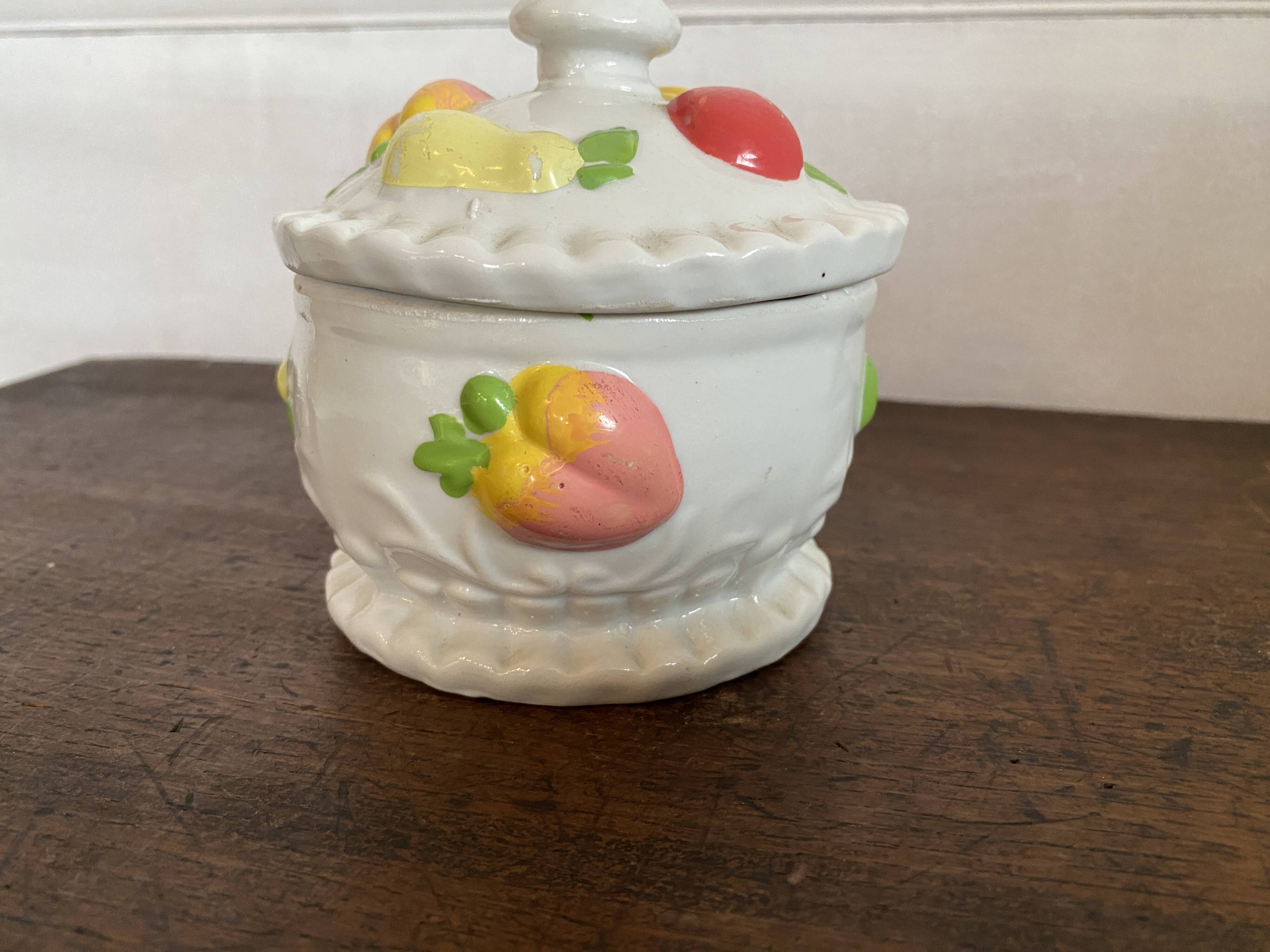 Candy box in fruit slip