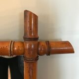 Vintage bamboo mirror 75 x 100 cm