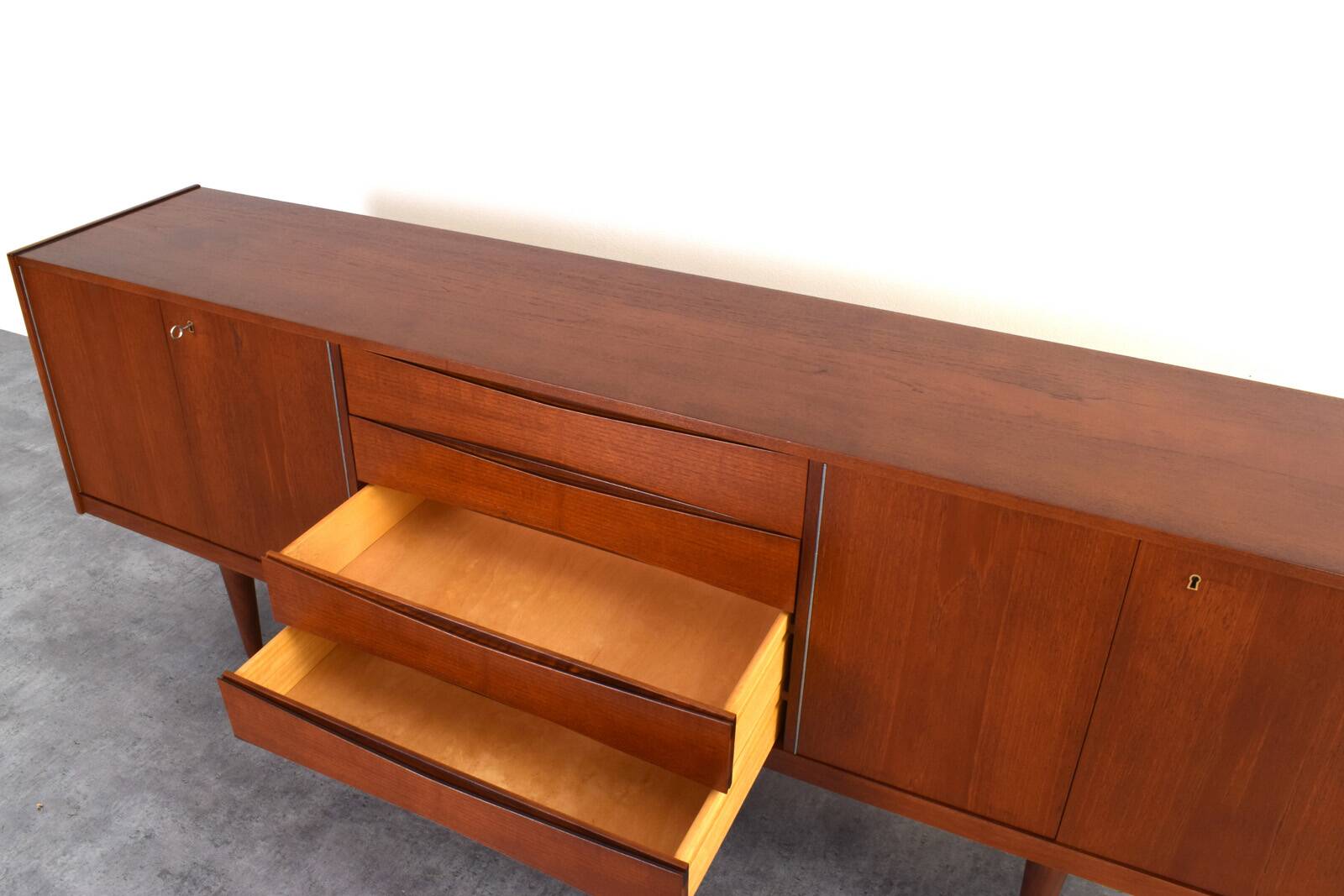 Mid-Century Teak Sideboard from Skeie & Co. Norheimsund, 1960s.