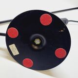 Vintage Mid Century Design Desk Table Lamp Nuova Veneta Lumi Italy Black