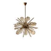 Chandelier “EXPLOSE” by René Roubíček, sculptural art glass ceiling light