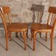 Paire de chaises bistrot années 30/40