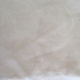 Old linen tablecloth