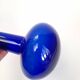 Vase bleu Per Lütken pour Holmegaard années 60