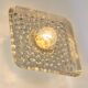 Exclusive Sputnik wall sconces in crystal by Peill & Putzler, Germany.