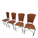 4 chairs for Bérengère