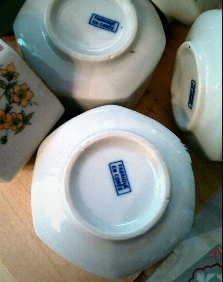 Tea service made in Korea