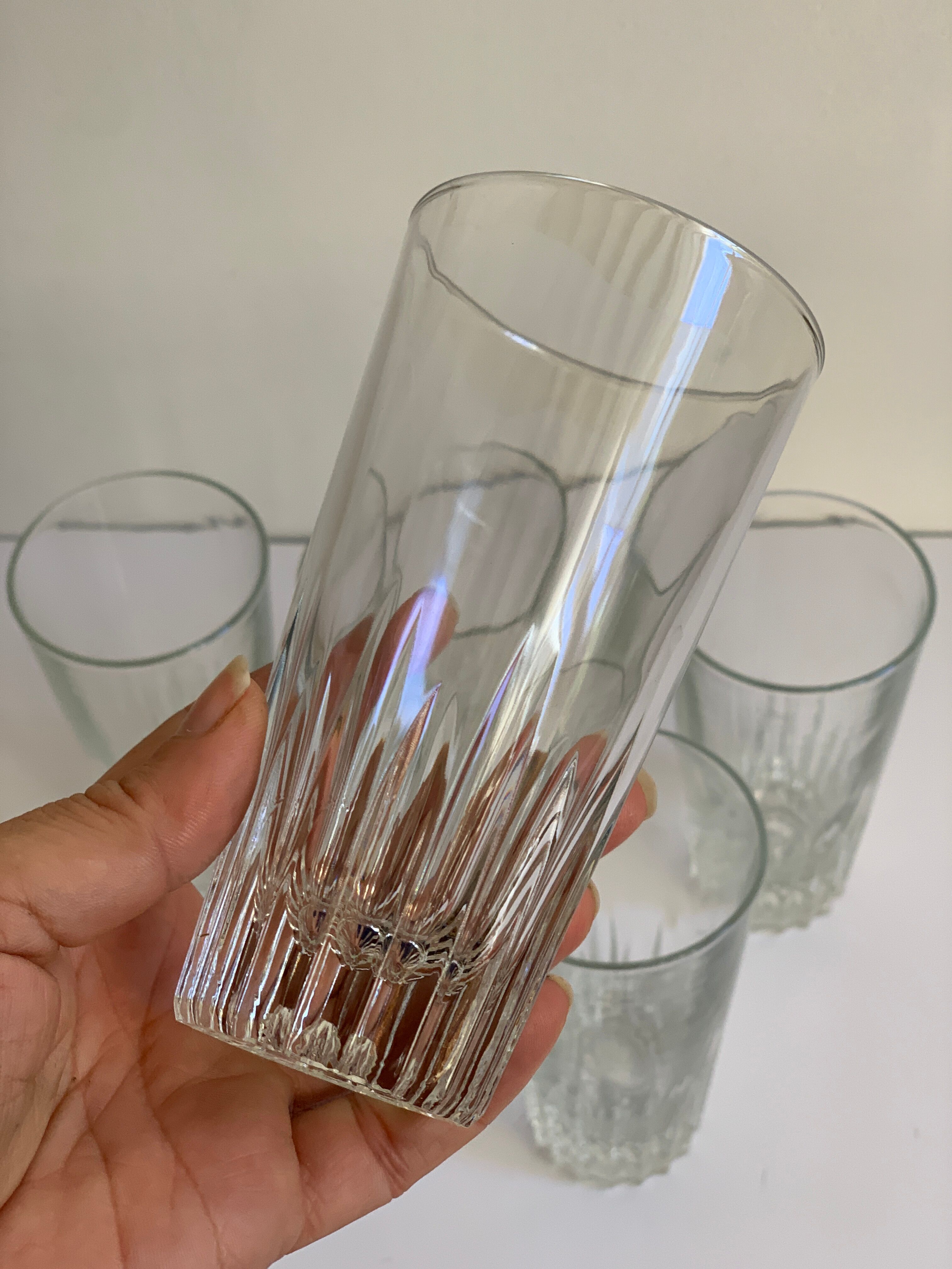 Vintage orangeade glasses