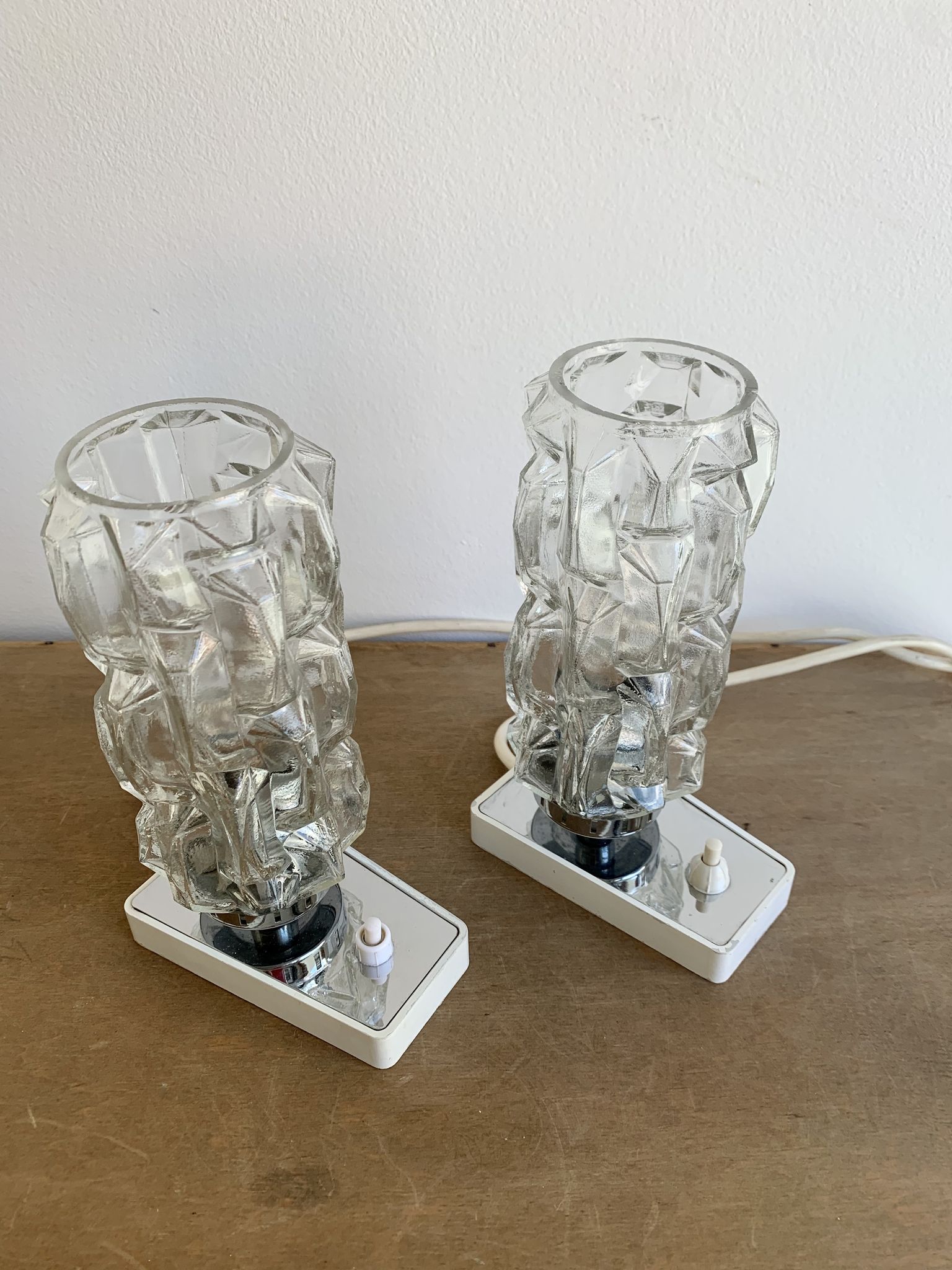 Pair of bedside lamps, Germany, 1970