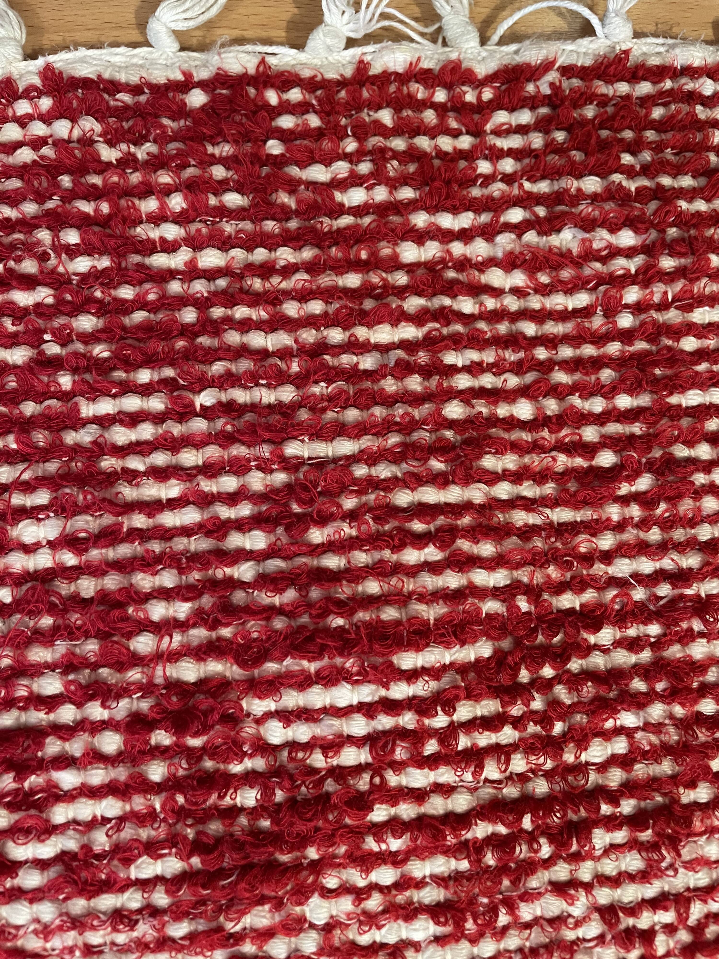 Vintage Finnish cotton rug