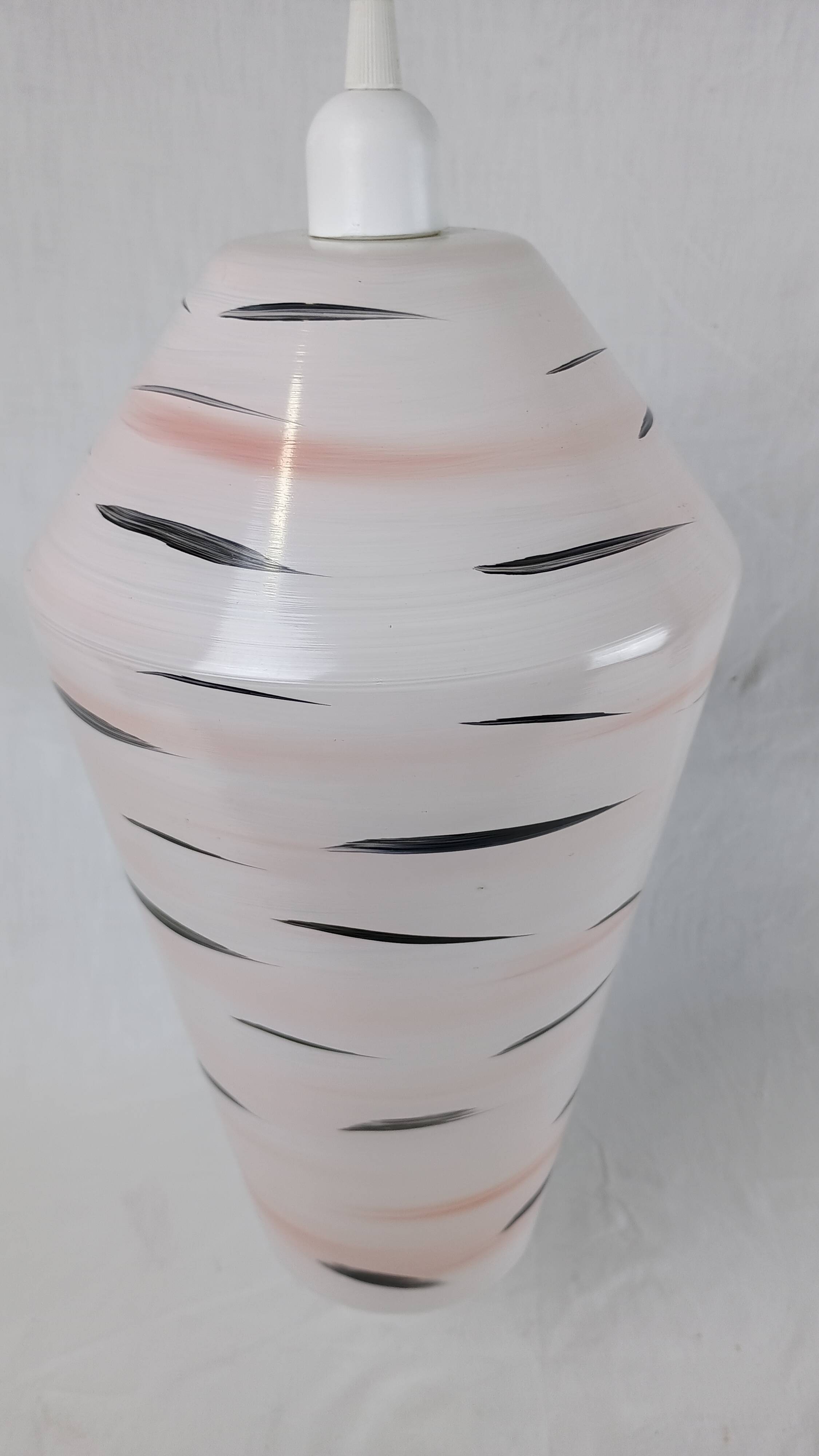 Vintage French pendant light from the 1960s in the Lunel style