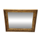 Golden Wood Wall Mirror