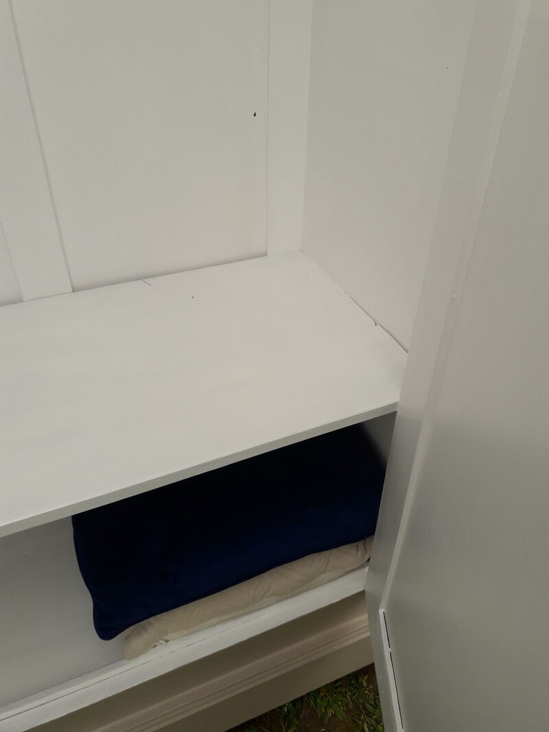 Wardrobe, early XX°, painted, wardrobe