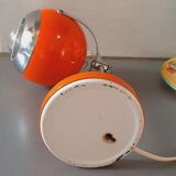 Orange Ball Eye Lamp 1970