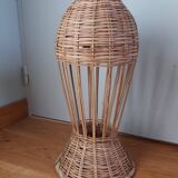 Marotte wicker rattan hat head Senegal