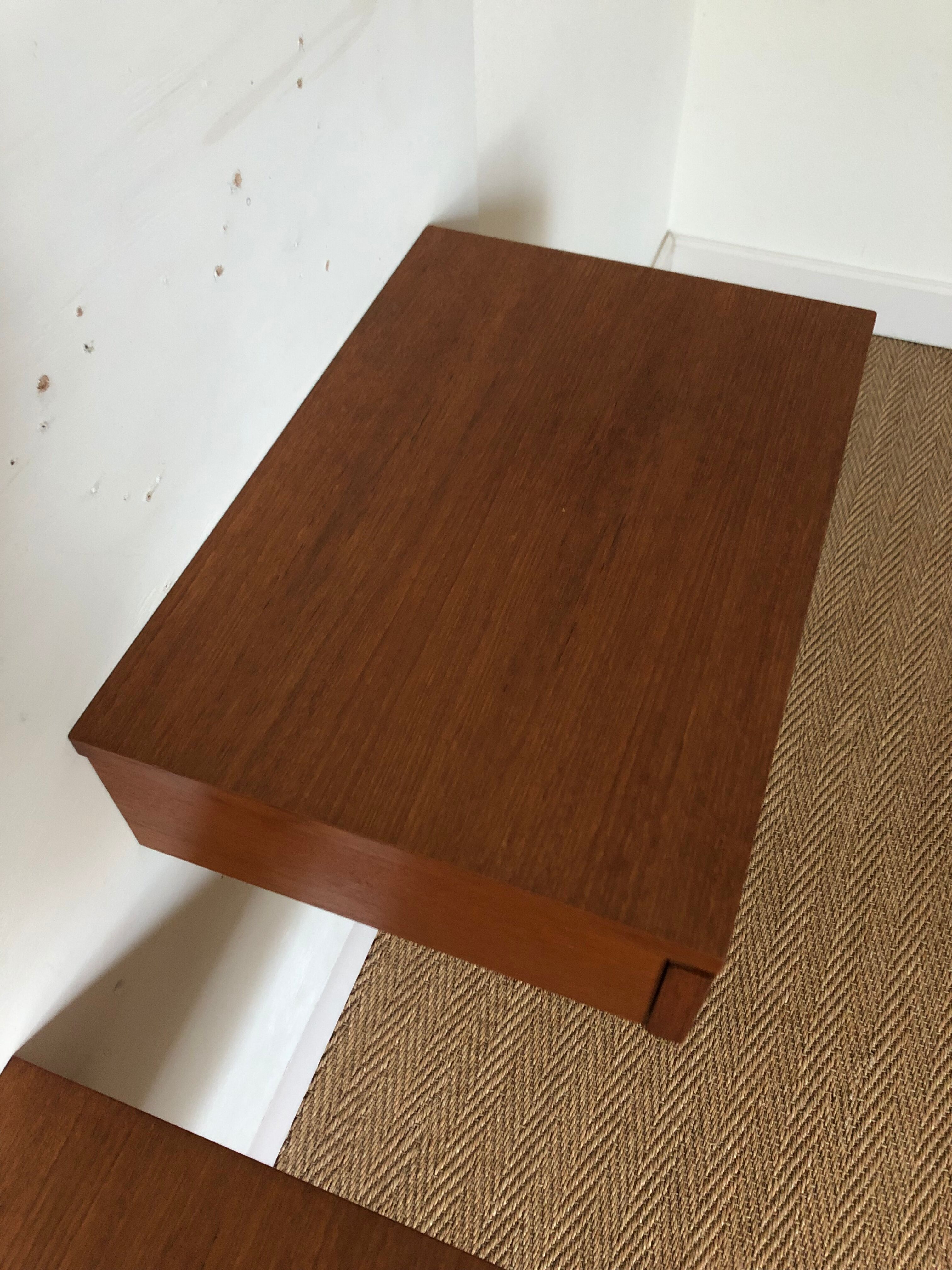 Pair of wall bedside tables