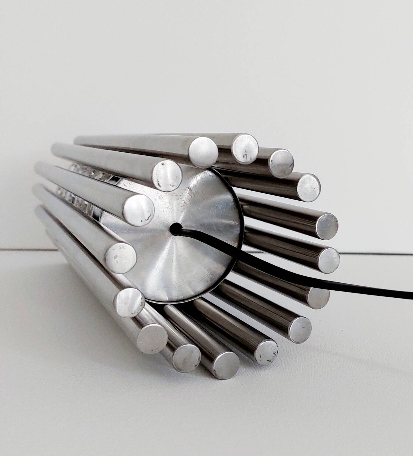 Stainless steel designer lamp