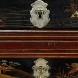 Chinese Cabinet in Lacquered Wood and Painted Wood – Early 20th Century