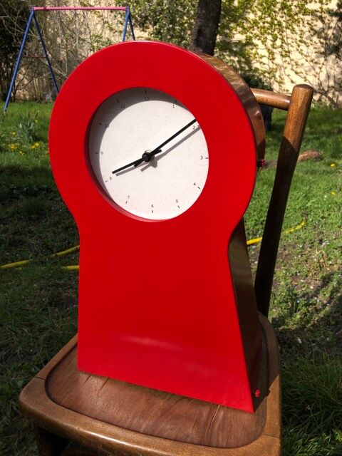 Horloge, vintage ikea ps Rouge