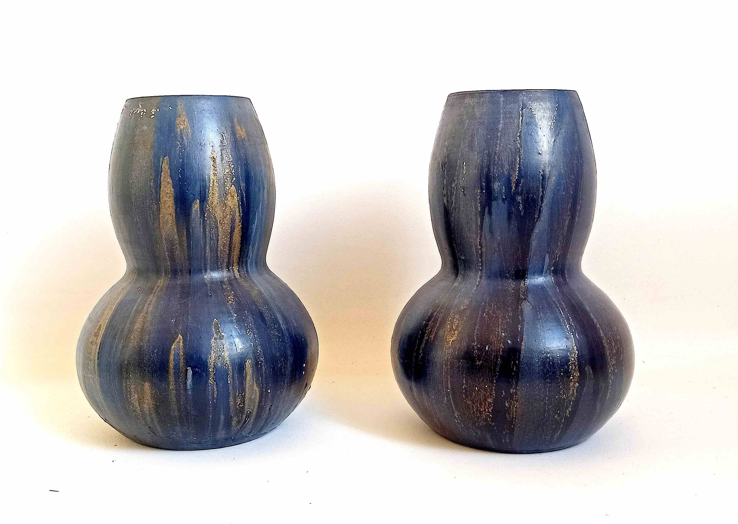 Pair of vintage vases Height 28 cm