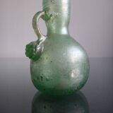 Ancient hanse vase in roman Gallo iridescent glass