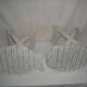 Paire de tabouret pliant