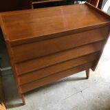 Chest of drawers foot vintage compass year 60