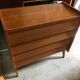 Commode pied compas vintage année 60