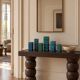 Aldo Londi for Bitossi "Rimini Blu" vase in Etruscan revival ceramic, 1960s.
