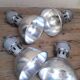 Lot de 4 suspensions industrielles XX°