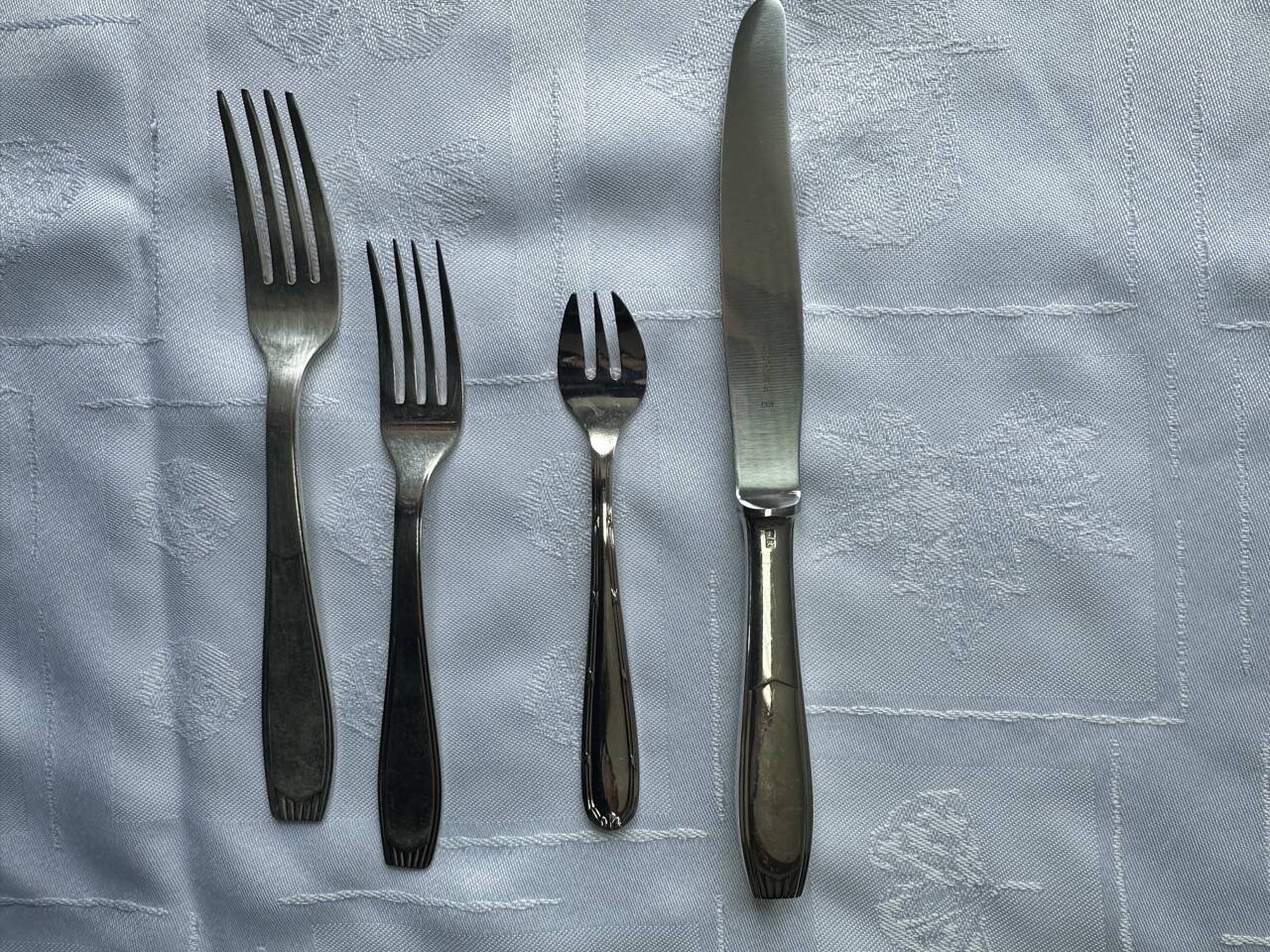 Table service 16 pieces – 4 people – Christofle / Alfénide – 1970s