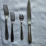 Table service 16 pieces – 4 people – Christofle / Alfénide – 1970s