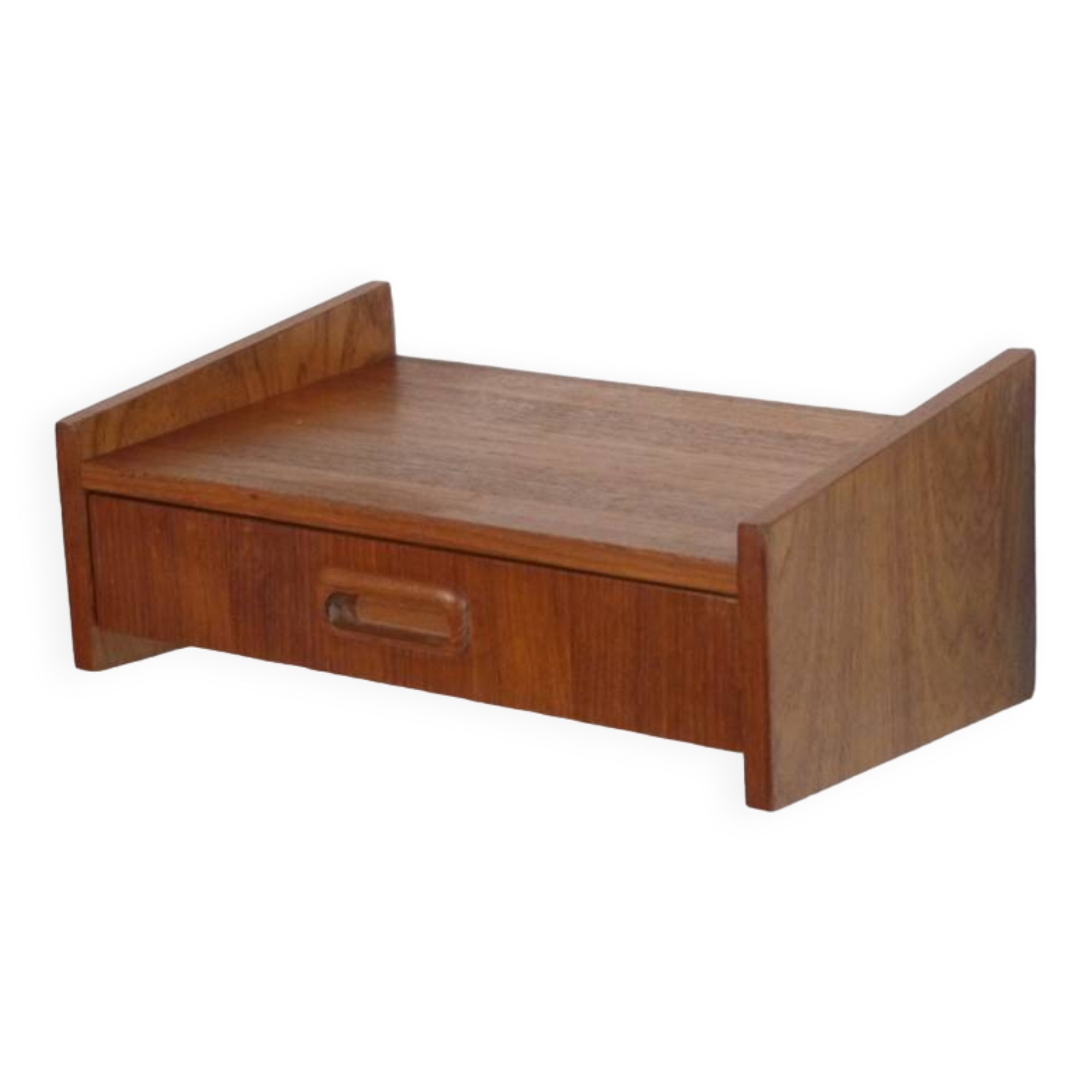 Vintage Scandinavian teak shelf 1960