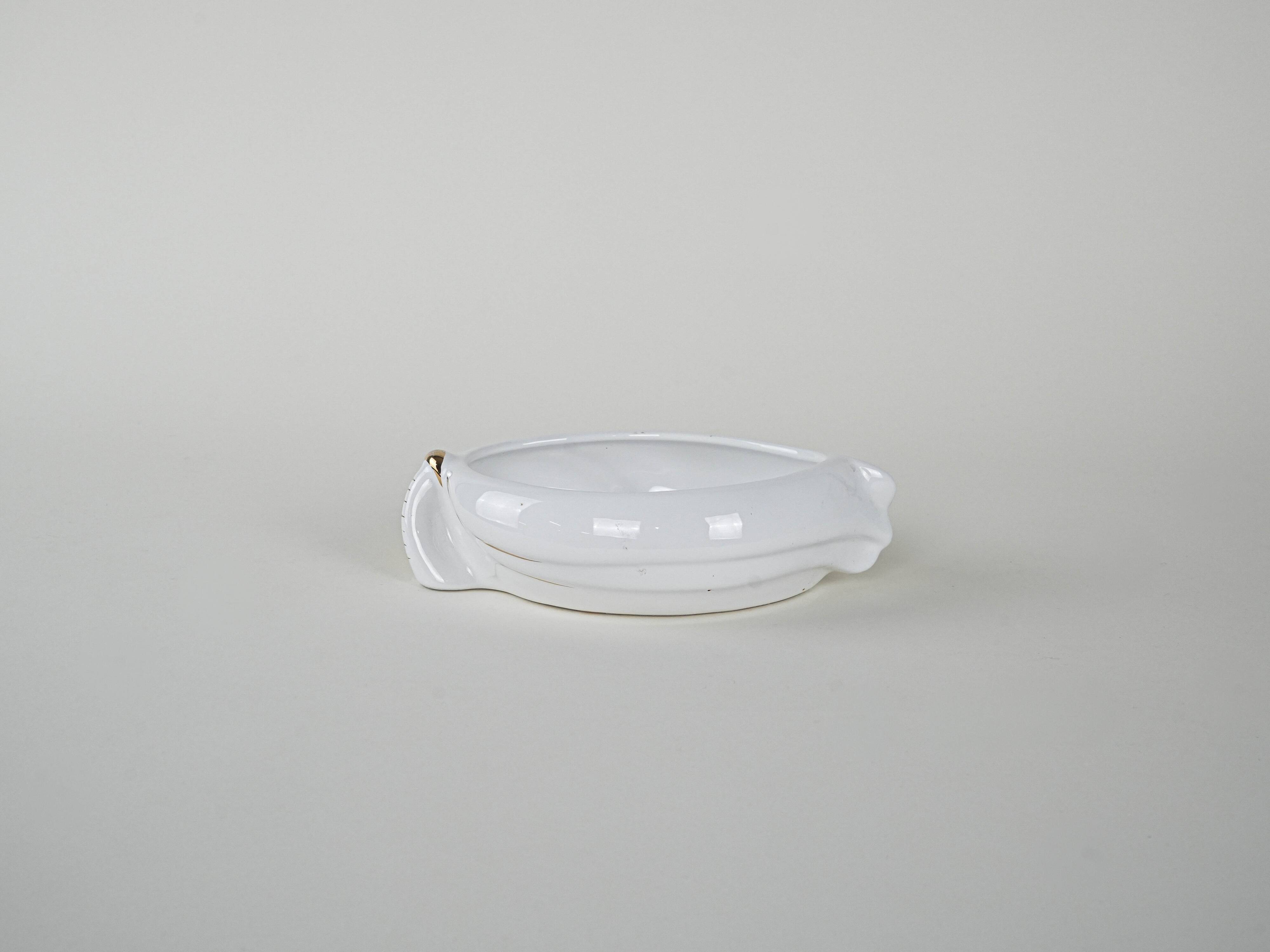 Porcelain platter, Italian design, 1970s, production: Italy