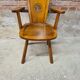 Chaise fauteuil brutaliste vintage
