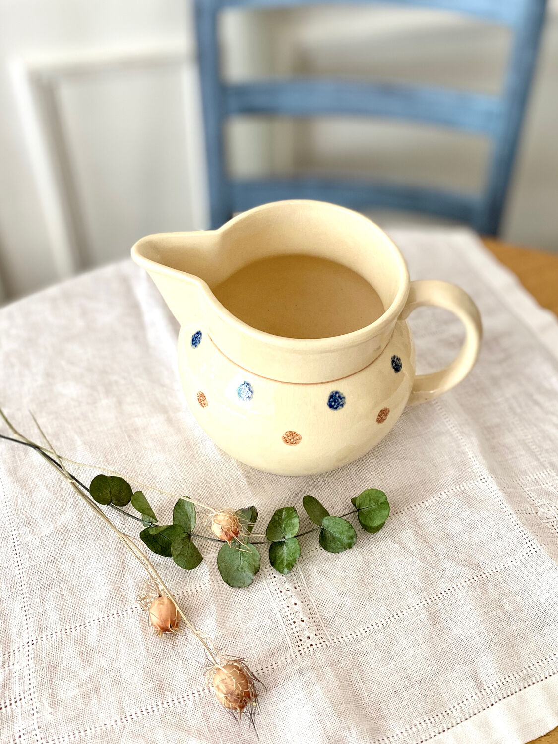 Set of 2 pitchers Sarreguemines