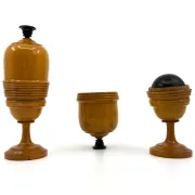 Magic trick vases • Turned boxwood • Napoleon III
