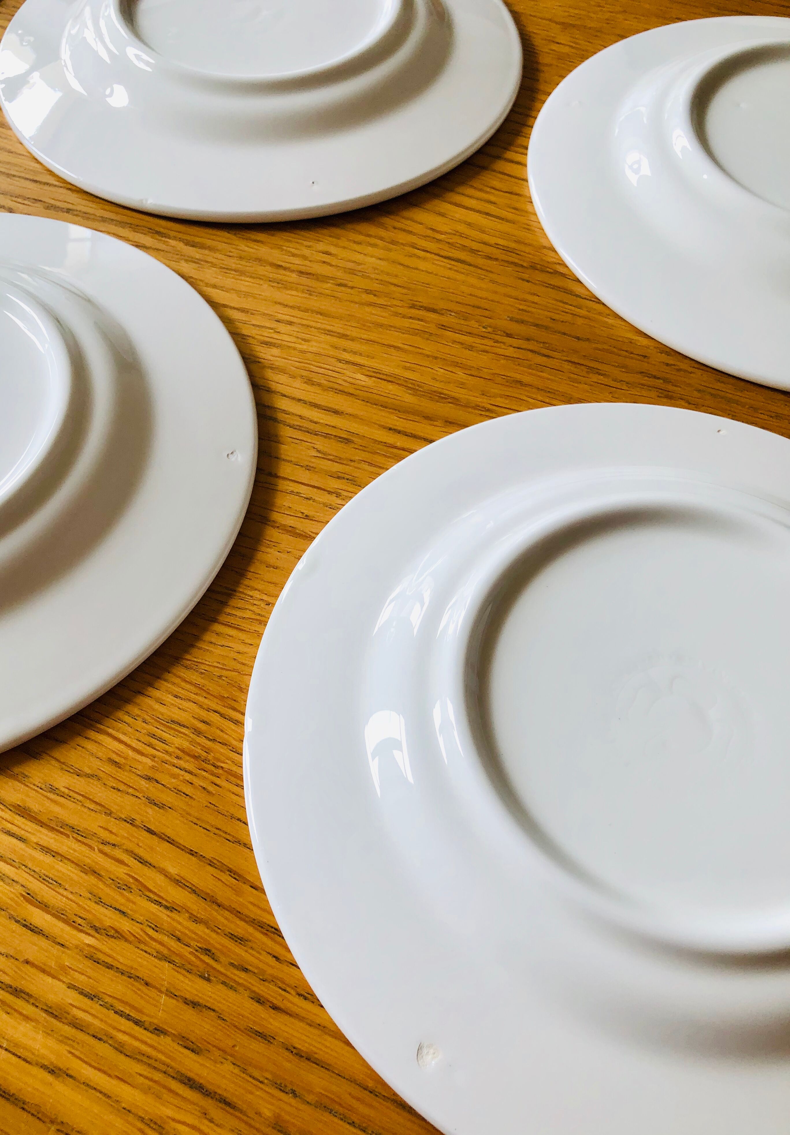 Lot of 6 Italian dessert plates 20cm