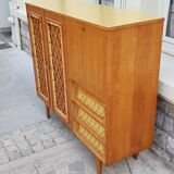 Rattan cabinet