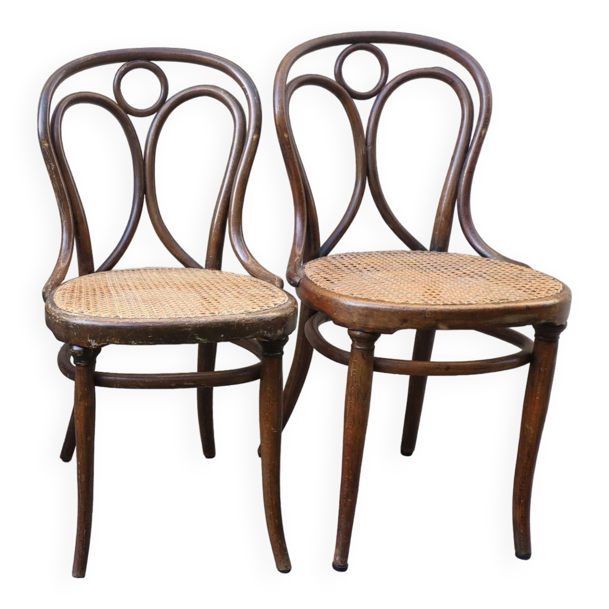 Pair of Thonet chairs nr 19/1 from 1888 ca
