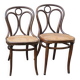 Paire de chaises Thonet nr 19/1 de 1888 ca