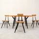 Ilmari Tapiovaara “Pirkka” dining set for Laakan Puu Finland